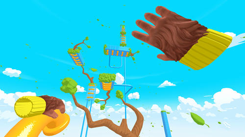 TOSS!🍌 - A bananas VR climbing platformer with challenging playgrounds